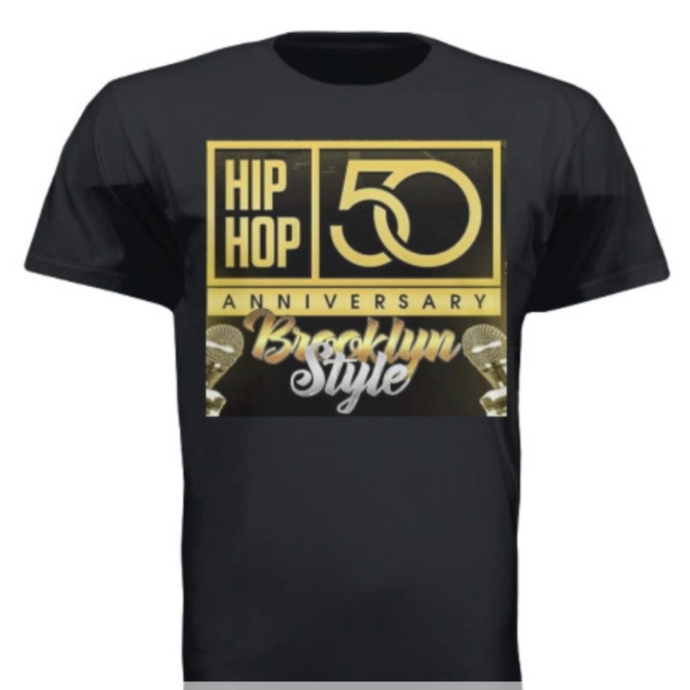 50 Years of Hip Hop Tee Shirts